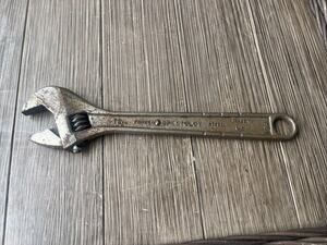 Vintage Crescent Crestoloy 12" Adjustable Wrench Jamestown NY USA Works